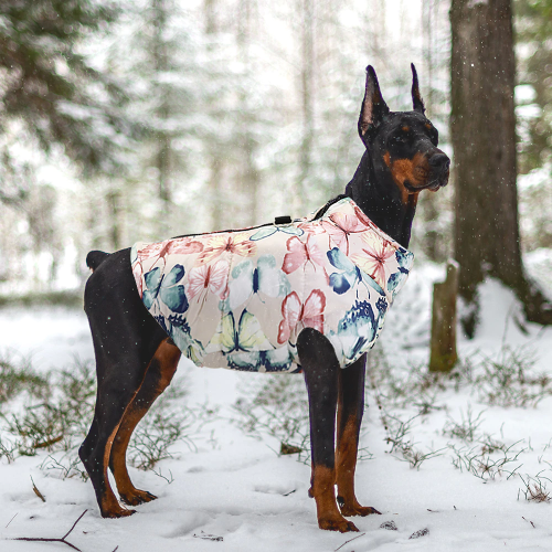 Basic hundedekken med glidelås til store hunder i 3 farger S-6XL