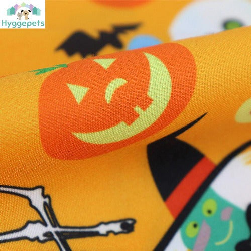 Halloween bandana hundeskjerf kostym tilbehør i 4 farger