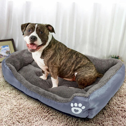 Durable soft pet nest bed in 3 sizes - personalized custom engraved id tag dog cat collar personlig tilpasset gravere hund katt halsbånd 