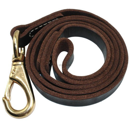 Handmade genuine leather leash in 2 colors S-XL - personalized custom engraved id tag dog cat collar personlig tilpasset gravere hund katt halsbånd 